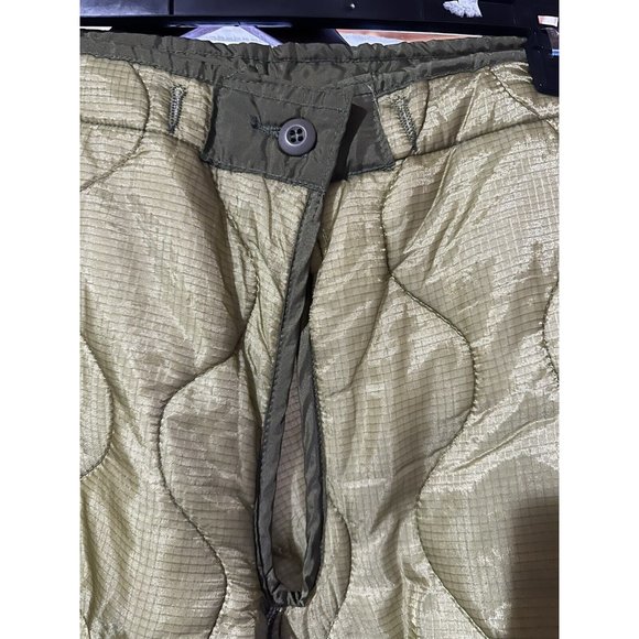 NWOT USGI Military Field Pant Liner Cold Weather Trousers Quilted Small Reg 1983 - Picture 3 of 4